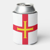 ガーンジー島の旗 缶クーラー (缶裏面)