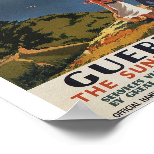 ガーンジー ポスター (角)