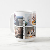 ガー最高のルパパ·エバ·ファザーズ·デイ6写真コラージュC コーヒーマグカップ (正面左)