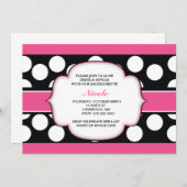 ガー祝ルズ·ナイト 招待状 (正面/裏面)