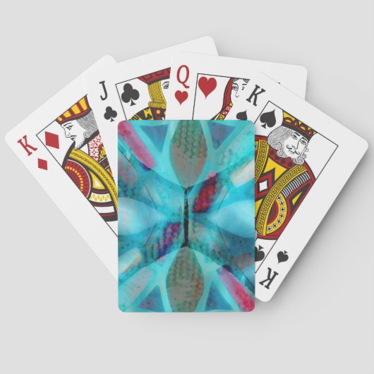 ガ白熱［赤熱］光を放つラス トランプ (裏面)