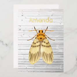 ガ素朴ス箔招待状 箔招待状