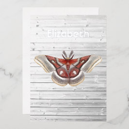 ガ素朴ス箔招待状 箔招待状