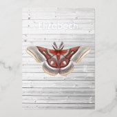 ガ素朴ス箔招待状 箔招待状 (正面)