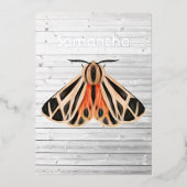 ガ素朴ス箔招待状 箔招待状 (正面)