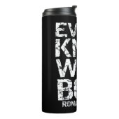 キはっきりしたリスト教聖書の詩の引用文男性へ・エヴリー・クーン タンブラー (回転左)