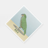 キアニュージーランド鳥 スタンダードランチョンナプキン (角)