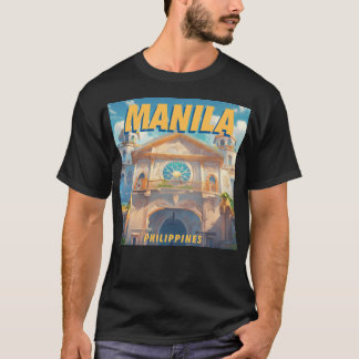 キアポ教会 – マニラ Tシャツ