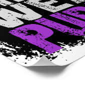 キアリマフォーメ実在ン衣服パープル ポスター (角)