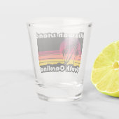 キアワアイランドビーチサウスカロライナ ショットグラス (裏面)