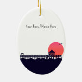 キアワアイランドピアSCレトロサンセットディ土産80s セラミックオーナメント (裏面)