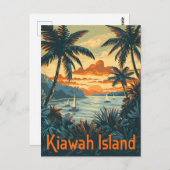 キアワアイランドヴィンテージ ポストカード (正面/裏面)
