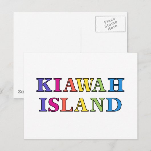 キアワアイランドSC ポストカード (正面/裏面)