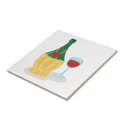 キアンイタリアンティ タイル (側面)