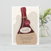 キアンティ クラッシコ | イタリアワイン マイルストーン 誕生日 招待状 (スタンド正面)