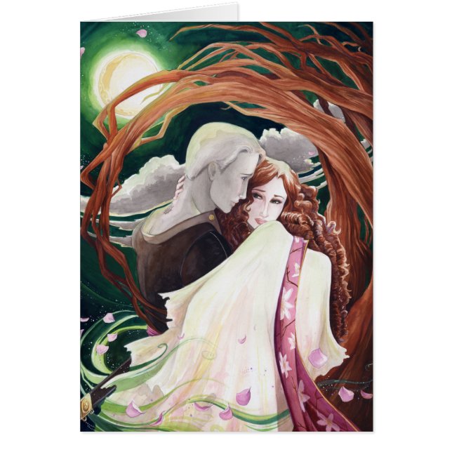 キイチゴの花嫁カード (正面)