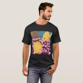 キイロハギとサンゴ礁 Tシャツ (正面フル)