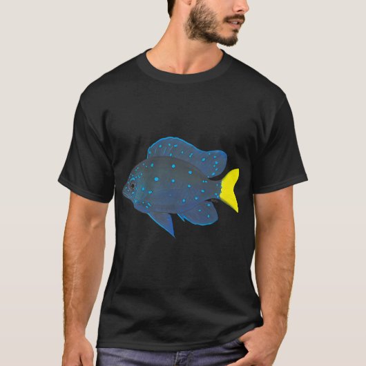 キイロハナスズメダイ Tシャツ (正面)