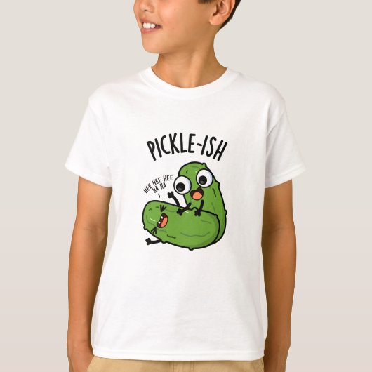キウィのようなおかしいピクルス・パン Tシャツ (正面)