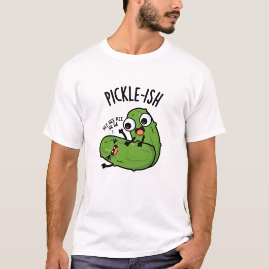 キウィのユーモア満載のピクルス・ジョーク Tシャツ (正面)