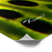 キウィウォールアート ポスター (角)