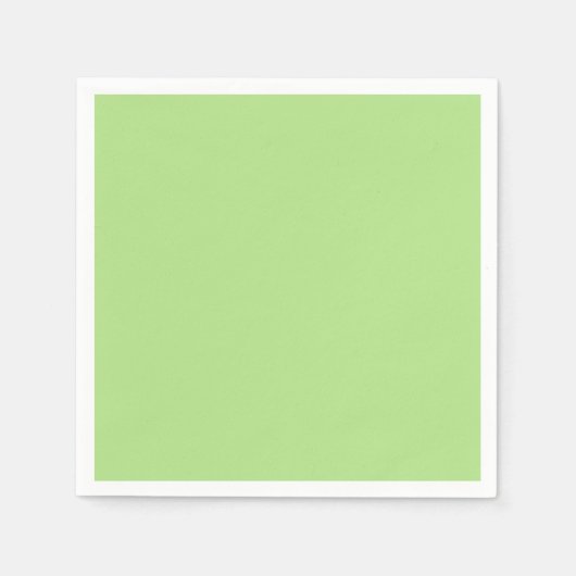 キウィグリーン紙ナプキンス スタンダードカクテルナプキン (正面)