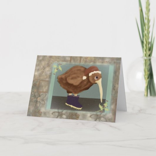 キウィサンタ シーズンカード (正面)