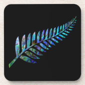 キウィニュージーランドファーンパウアストーンコースター コースター (正面)