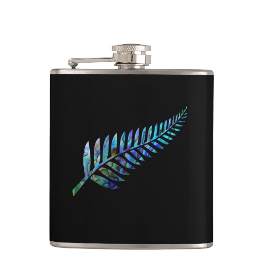 キウィニュージーランドファーンパウア フラスク (正面)