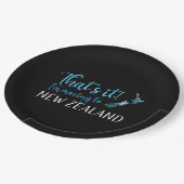 キウィニュージーランドポーア ペーパープレート (アングル)