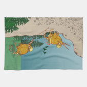 キウィバードロック登山 キッチンタオル (横)