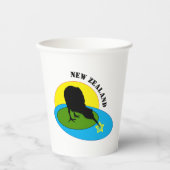 キウィバード&ニュージーランドパーティー/ドリンク 紙コップ (正面)