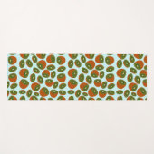 キウィフルーツ模様 ヨガマット (正面(横))