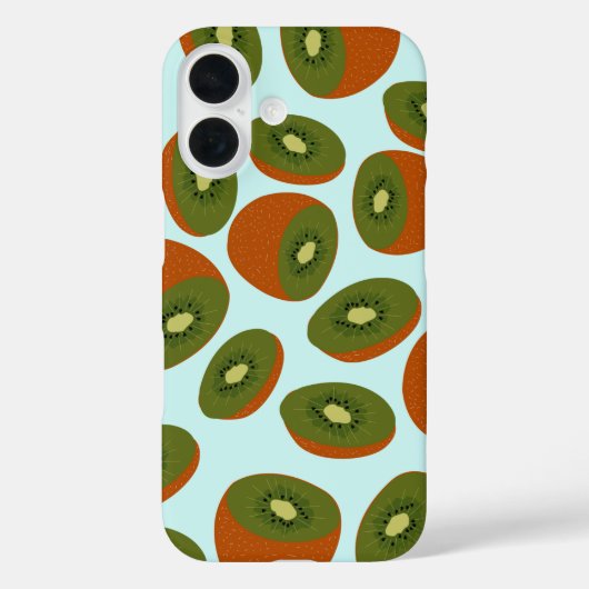 キウィフルーツ模様 Case-Mate iPhoneケース (裏面)