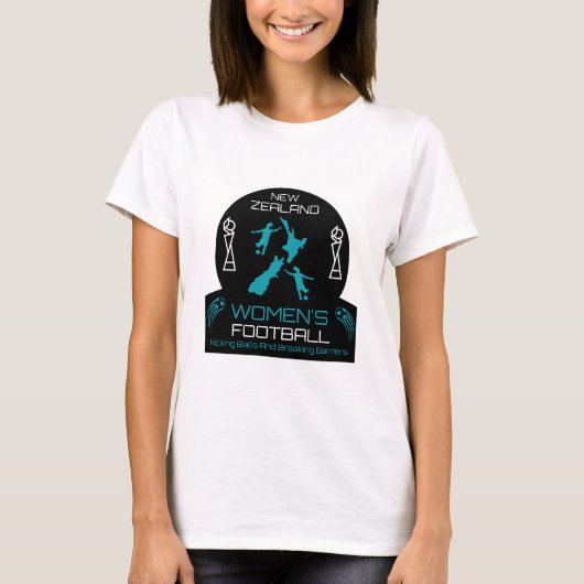 キウィ女子サッカー Tシャツ (正面)