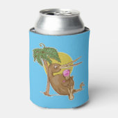 キウィ食べ物ーのアイスクリーム 缶クーラー (缶正面)