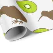 キウイとフルーツラッピング紙 ラッピングペーパー (ロールコーナー)