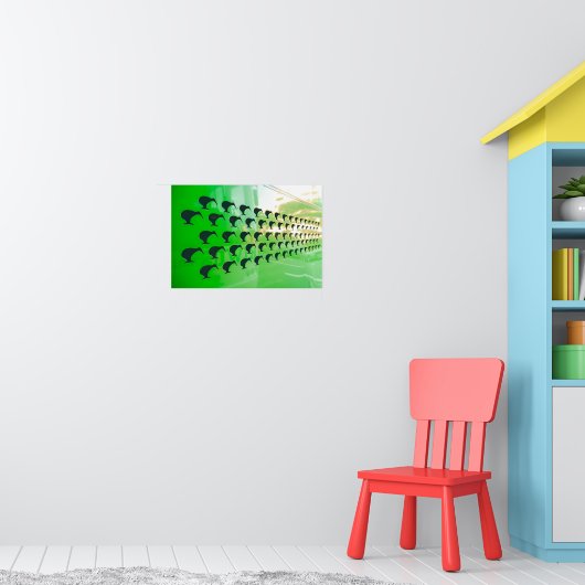 キウイに気をつけろ！ ポスター (子ども部屋1)