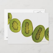 キウイの実を5切り詰める ポストカード (正面/裏面)