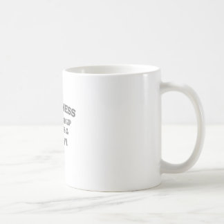 キウイの隣で幸せが起きている コーヒーマグカップ