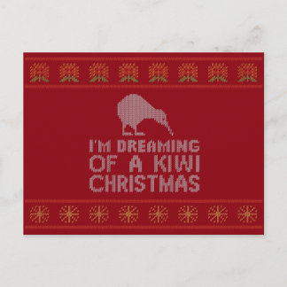 キウイクリスマス シーズンポストカード