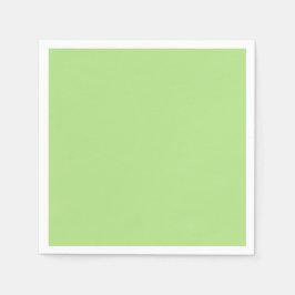 キウイグリーンの紙ナプキン スタンダードカクテルナプキン