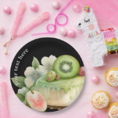 キウイケーキ紙プレート ペーパープレート (パーティー)