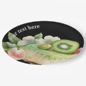 キウイケーキ紙プレート ペーパープレート (アングル)