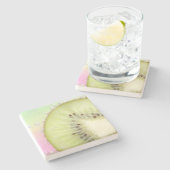 キウイスプラッシュ ストーンコースター (横)