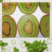 キウイスライス キッチンタオル (折り畳み)