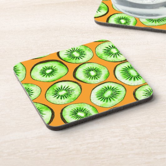 キウイスライス コースター (左側)