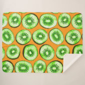 キウイスライス シェルパブランケット (正面(横))