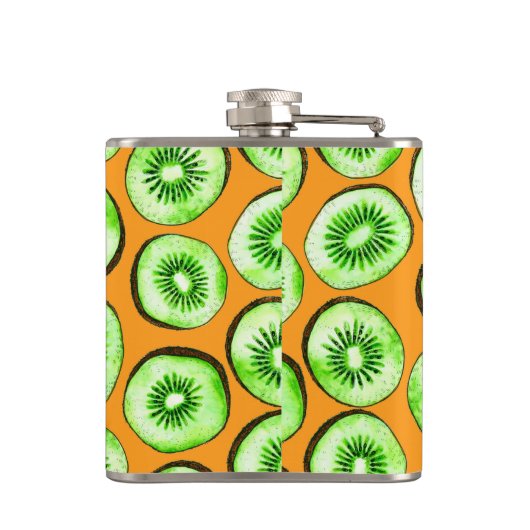 キウイスライス フラスク (裏面)