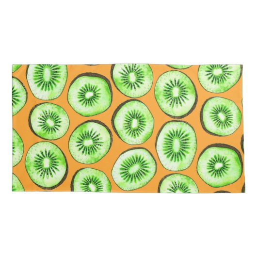 キウイスライス 枕カバー (裏面-左)